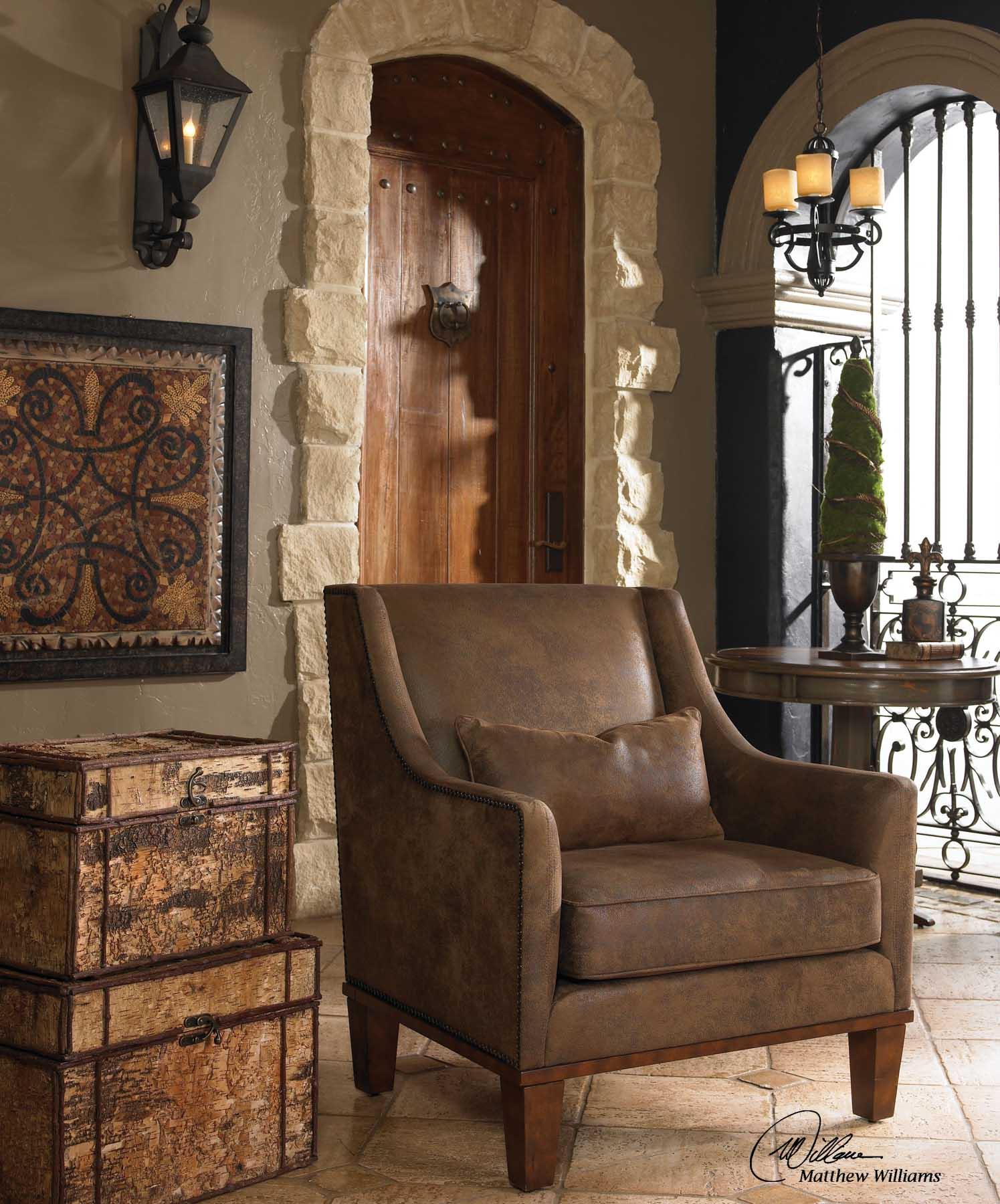 Uttermost Accent Furniture Accent Chairs 23030 Clay Transitional